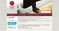 Desktop Screenshot of gitarreverein-weimar.de